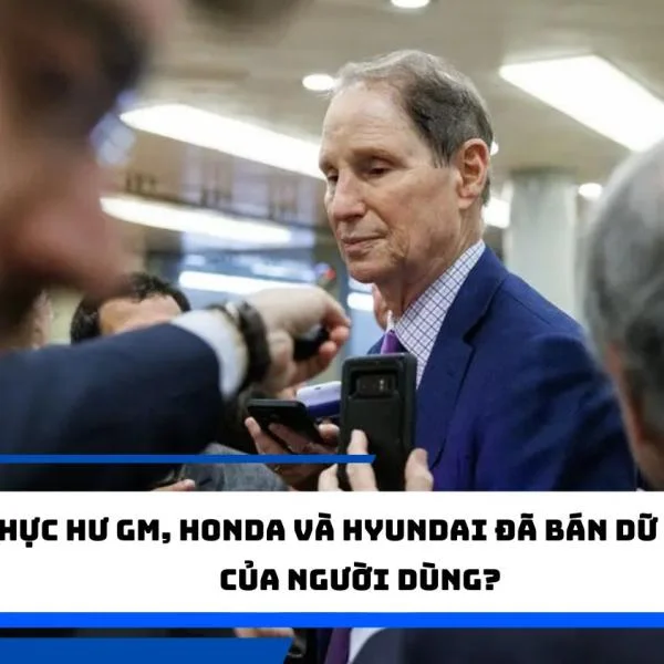 Thực hư GM, Honda và Hyundai đã bán dữ liệu của người dùng?