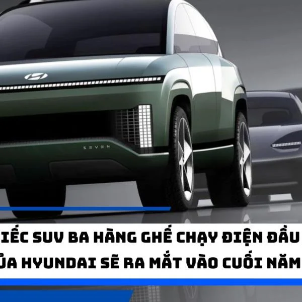 Chiếc SUV ba hàng ghế chạy điện đầu tiên của Hyundai