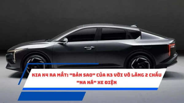 Kia K4 Ra Mắt: "Bản Sao" Của K3 Với Vô Lăng 2 Chấu "Na Ná" Xe Điện