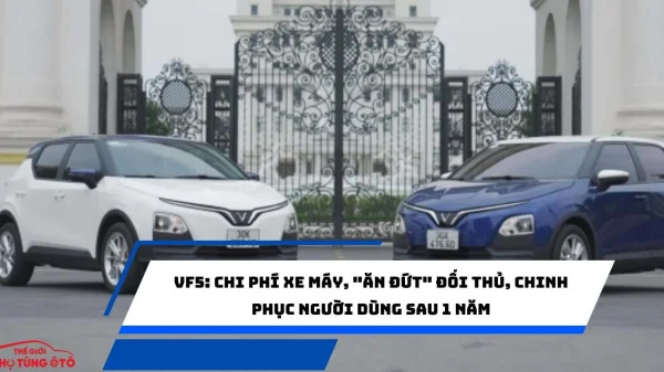 VF5: Chi phí xe máy, "ăn đứt" đối thủ, chinh phục người dùng sau 1 năm