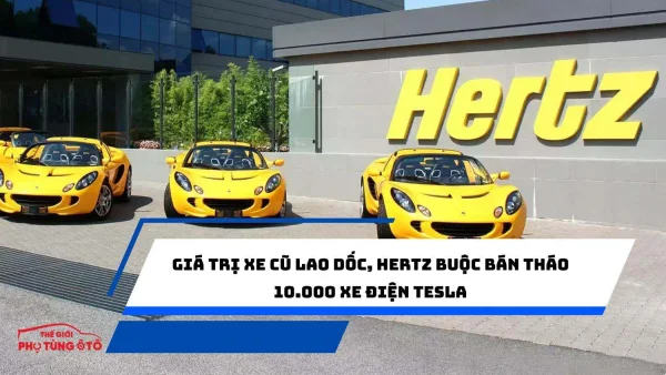 Giá trị xe cũ lao dốc, Hertz buộc bán tháo 10.000 xe điện Tesla