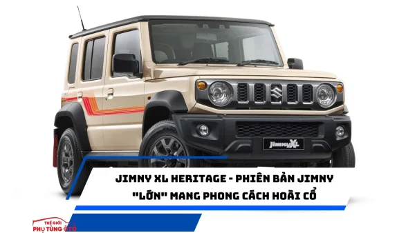 Jimny XL Heritage - Phiên bản Jimny "lớn" mang phong cách hoài cổ