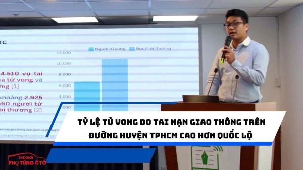 Tỷ lệ tử vong do tai nạn giao thông trên đường huyện TPHCM cao hơn quốc lộ