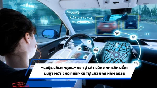 “Cuộc cách mạng” xe tự lái của Anh sắp đến: luật mới cho phép xe tự lái vào năm 2026