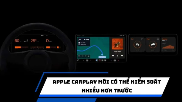 Apple CarPlay mới có thể kiểm soát nhiều hơn trước