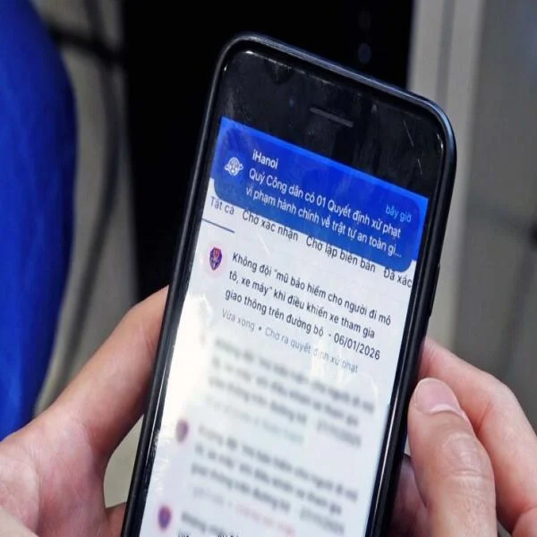 Tài xế vi phạm giao thông xử lý “phạt nguội” qua iHanoi như nào?