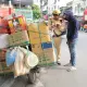 Che khuất biển số vì chở hàng cồng kềnh, shipper bất ngờ khi bị phạt nặng