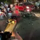 Công an Hà Nội thông tin vụ ô tô tông liên hoàn 6 xe máy