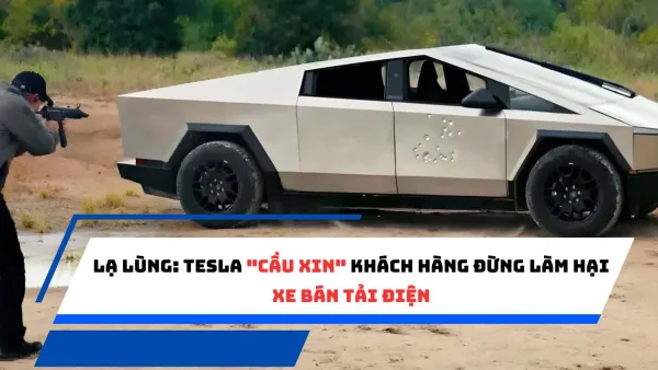 Lạ lùng: Tesla "cầu xin" khách hàng đừng làm hại xe bán tải điện
