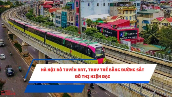 Hà Nội Bỏ Tuyến BRT, Thay Thế Bằng Đường Sắt Đô Thị Hiện Đại