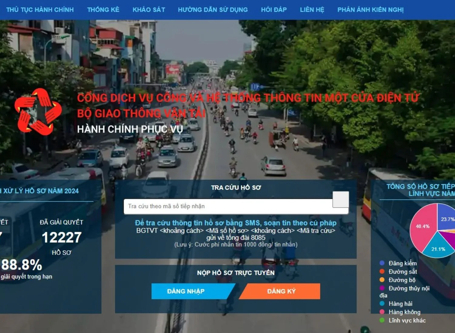 Tra cứu qua website